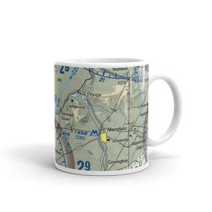 Middlebury Airport (8PS0) VFR Sectional  Mug