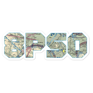 Middlebury Airport (8PS0) VFR Sectional Sticker