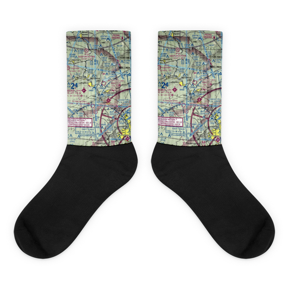 Sunny Rest Airport (8PA8) VFR Sectional Socks 