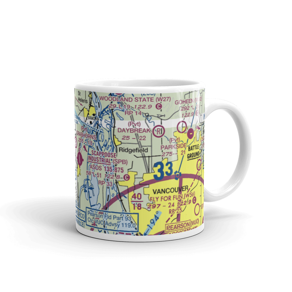 Grabhorn's Airport (8OR6) VFR Sectional  Mug 