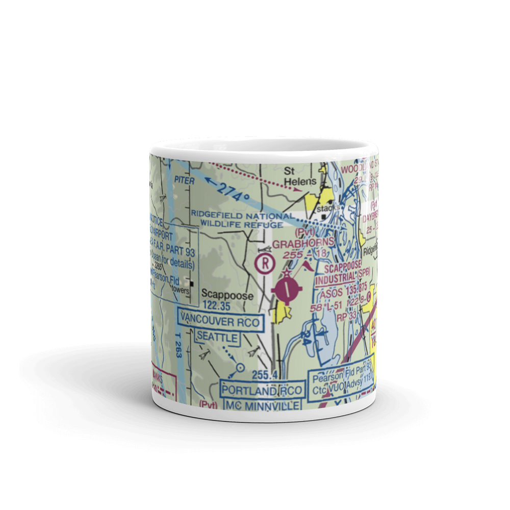 Grabhorn's Airport (8OR6) VFR Sectional  Mug 