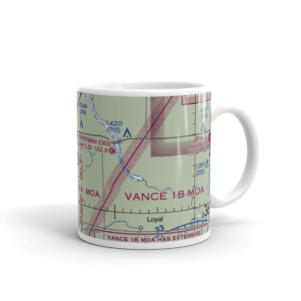 Lamle Airport (8OK0) VFR Sectional  Mug 