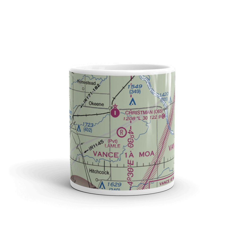Lamle Airport (8OK0) VFR Sectional  Mug 