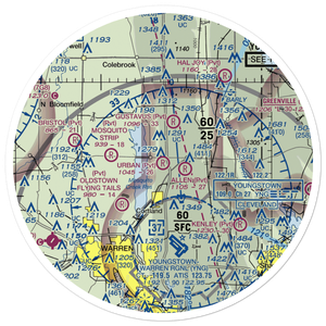Urban Airport (8OH5) VFR Sectional Sticker (30 mile)