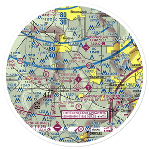 Margos Sky Ranch Airport (8OA9) VFR Sectional Sticker (30 mile)
