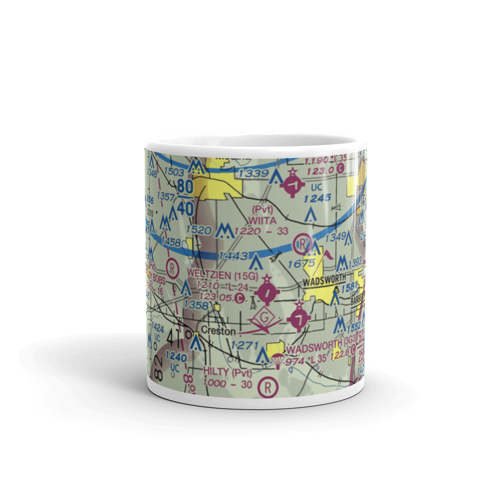 Margos Sky Ranch Airport (8OA9) VFR Sectional  Mug 
