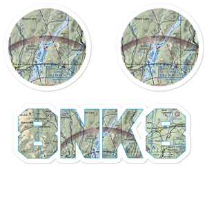 Mister Dog Seaplane Base (8NK8) VFR Sectional Sticker Pack