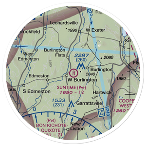 Suntime Airport (8NK6) VFR Sectional Sticker (20 mile)