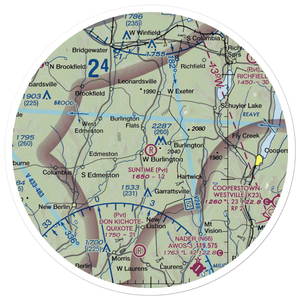 Suntime Airport (8NK6) VFR Sectional Sticker (30 mile)