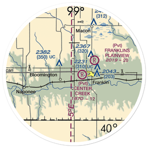 Smith Airport (8NE7) VFR Sectional Sticker (20 mile)