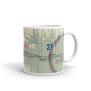 Franklin's Plainview Airport (8NE6) VFR Sectional  Mug