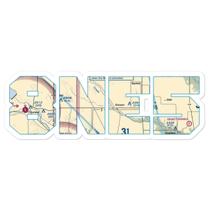 X1 Ranch Airport (8NE5) VFR Sectional Sticker