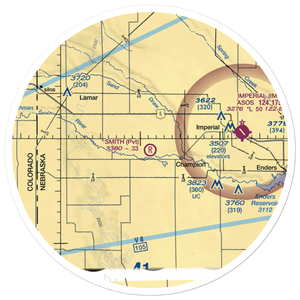 Smith Field (8NE3) VFR Sectional Sticker (30 mile)