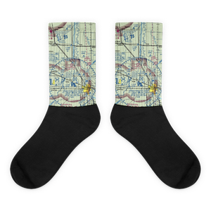 Heyde Airport (8ND4) VFR Sectional Socks