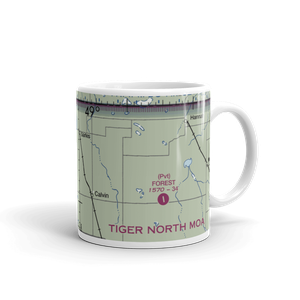 Amble-Tiger North Farms Airport (8ND0) VFR Sectional  Mug