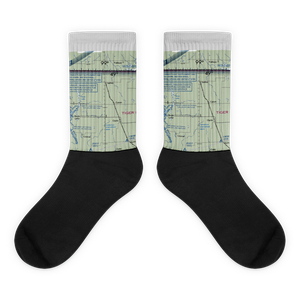 Amble-Tiger North Farms Airport (8ND0) VFR Sectional Socks