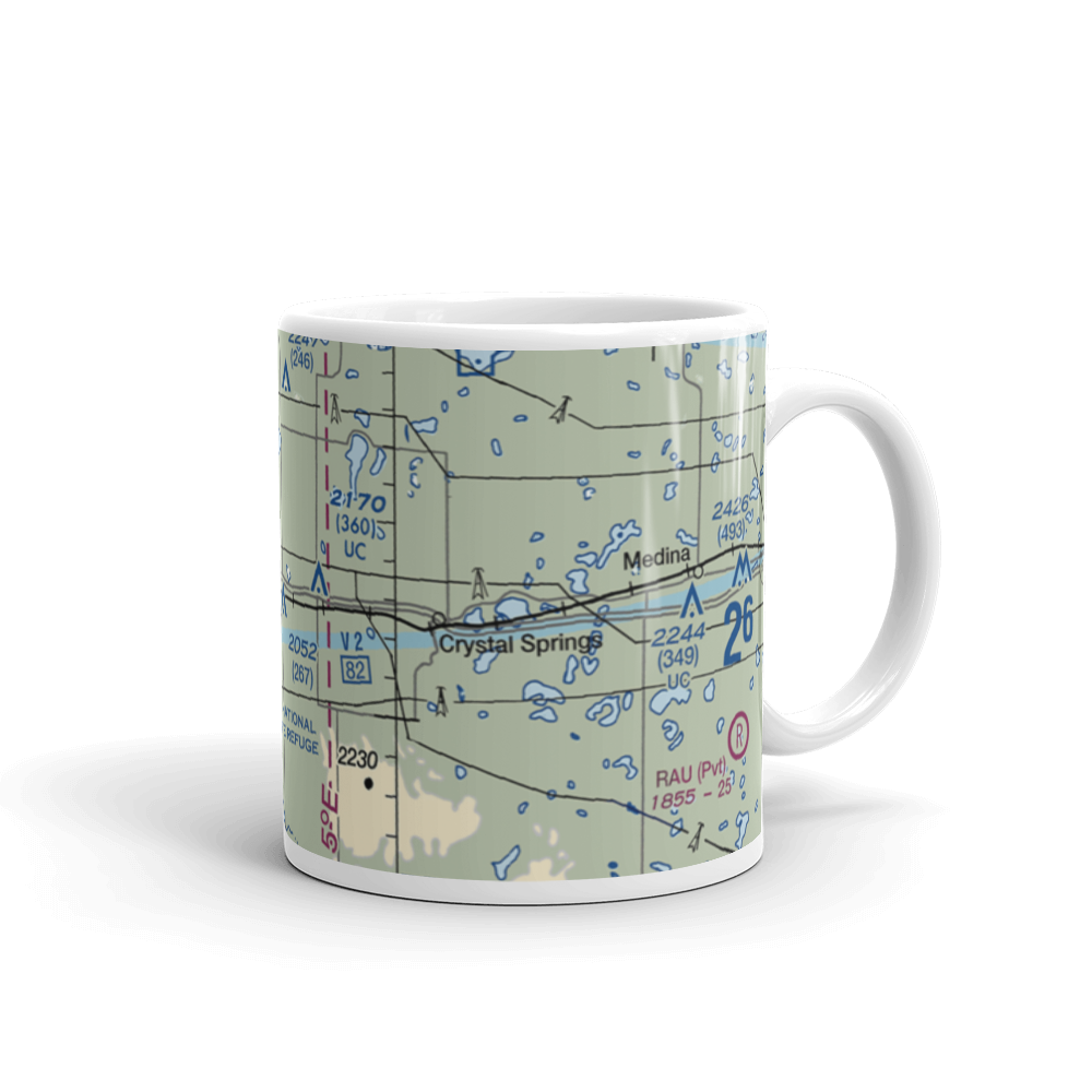 Tappen Airstrip (8NA0) VFR Sectional  Mug 
