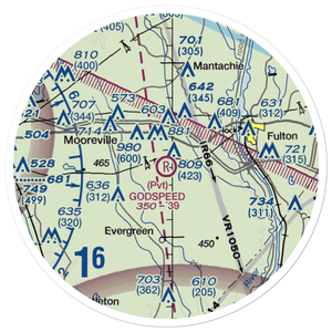 Godspeed Airpark (8MS2) VFR Sectional Sticker (20 mile)