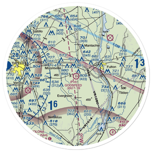 Godspeed Airpark (8MS2) VFR Sectional Sticker (30 mile)