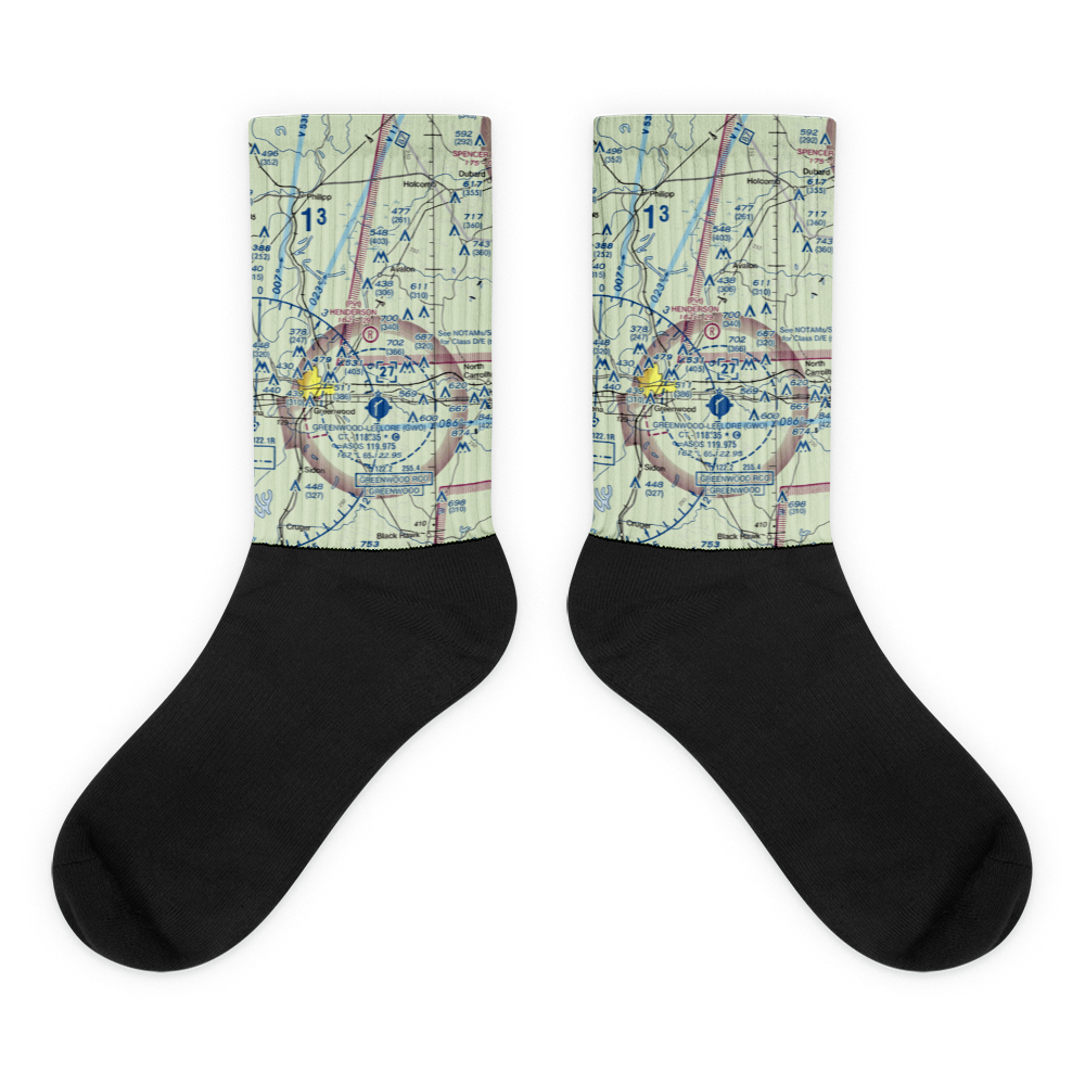 Henderson Airport (8MS1) VFR Sectional Socks 