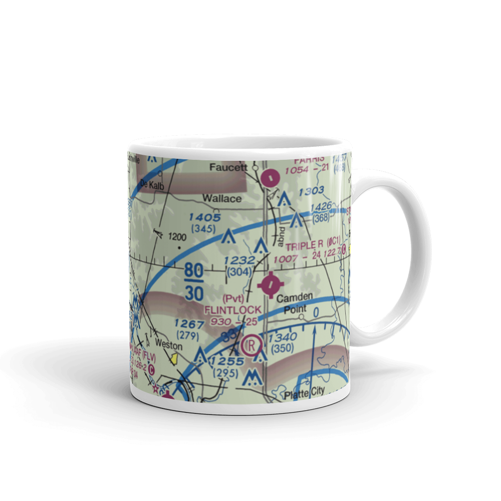 Bean Lake Airport (8MO7) VFR Sectional  Mug 