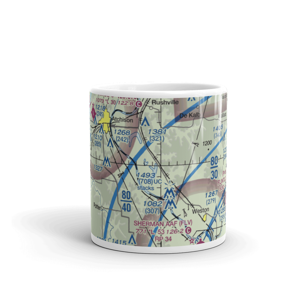 Bean Lake Airport (8MO7) VFR Sectional  Mug 