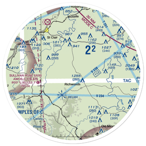 Joan Lake Airport (8MO4) VFR Sectional Sticker (30 mile)