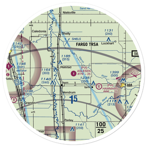 Aslesen Airport (8MN2) VFR Sectional Sticker (30 mile)