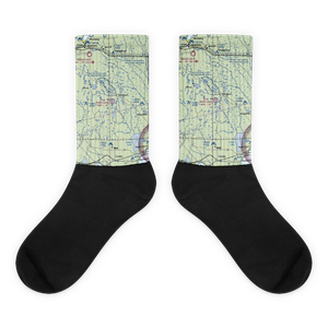 Bass Lake Airport (8MI7) VFR Sectional Socks