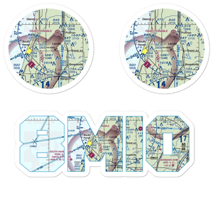 Trowbridge Farms Airport (8MI0) VFR Sectional Sticker Pack