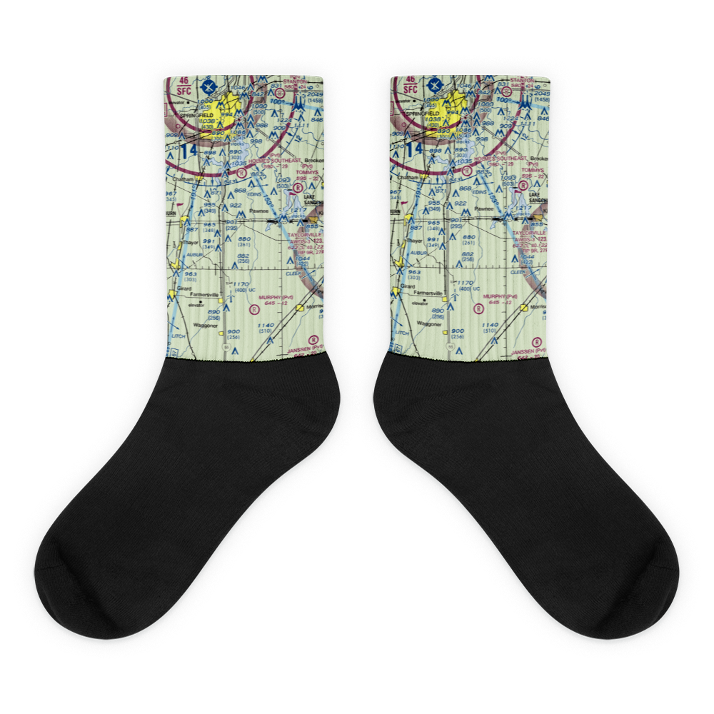 Donald A. Hamilton Airport (8LL7) VFR Sectional Socks 