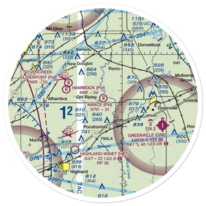 Nance Airport (8LL0) VFR Sectional Sticker (30 mile)