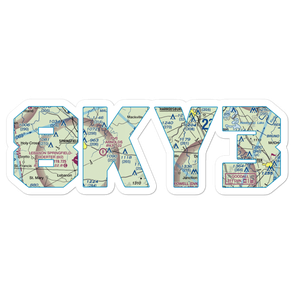 Battle Field (8KY3) VFR Sectional Sticker