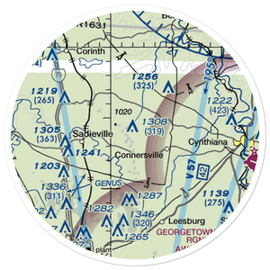 Alberta Ultralightport (8KY0) VFR Sectional Sticker (20 mile)