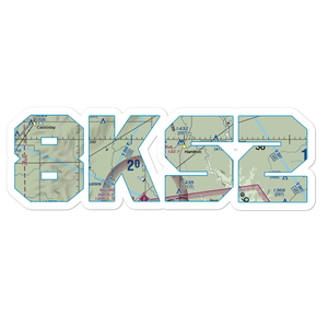 King Ranch Airport (8KS2) VFR Sectional Sticker