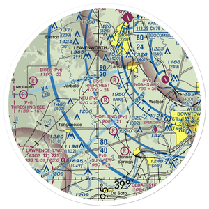 Neu Field (8KS1) VFR Sectional Sticker (30 mile)
