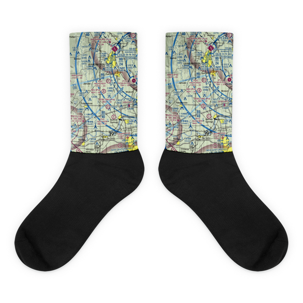 Neu Field (8KS1) VFR Sectional Socks 