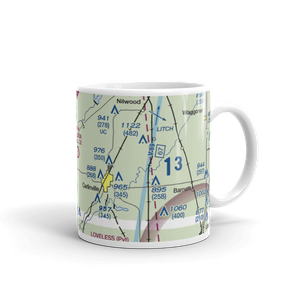 Nelson Airport (8IS1) VFR Sectional  Mug