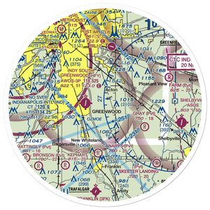 Robinson Field (8IN2) VFR Sectional Sticker (30 mile)