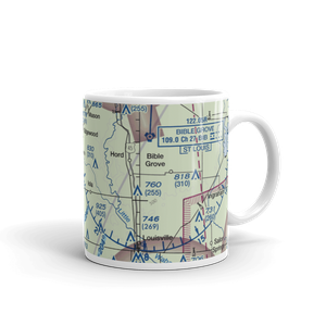 Robertson's Roost Airport (8IL6) VFR Sectional  Mug