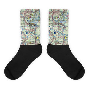 Kirkpatrick Airport (8IL2) VFR Sectional Socks