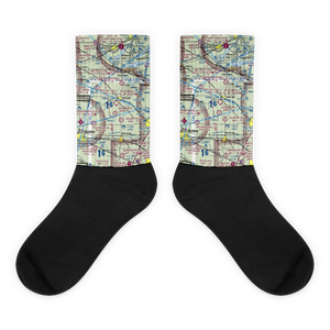 Twin Gardens Airport (8IL1) VFR Sectional Socks