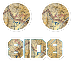 Lewis And Clark Airstrip (8ID8) VFR Sectional Sticker Pack