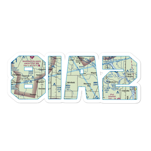 Port Paradise Farms Airport (8IA2) VFR Sectional Sticker