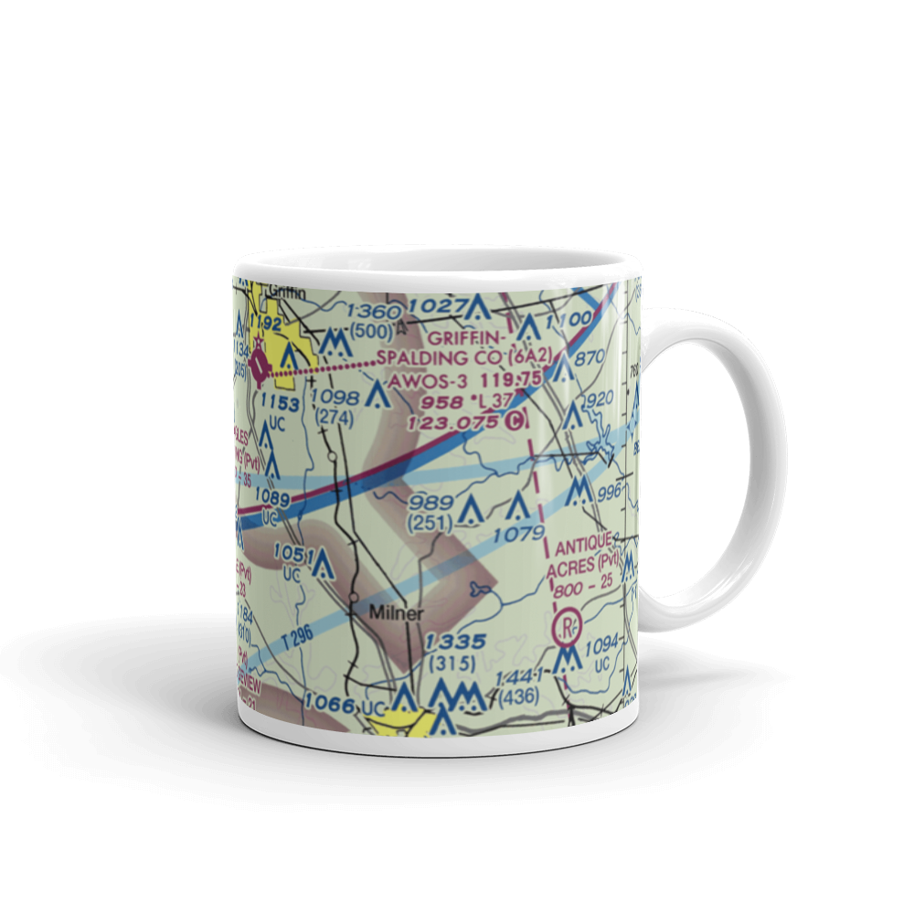 S & S Landing Strip (8GA6) VFR Sectional  Mug 
