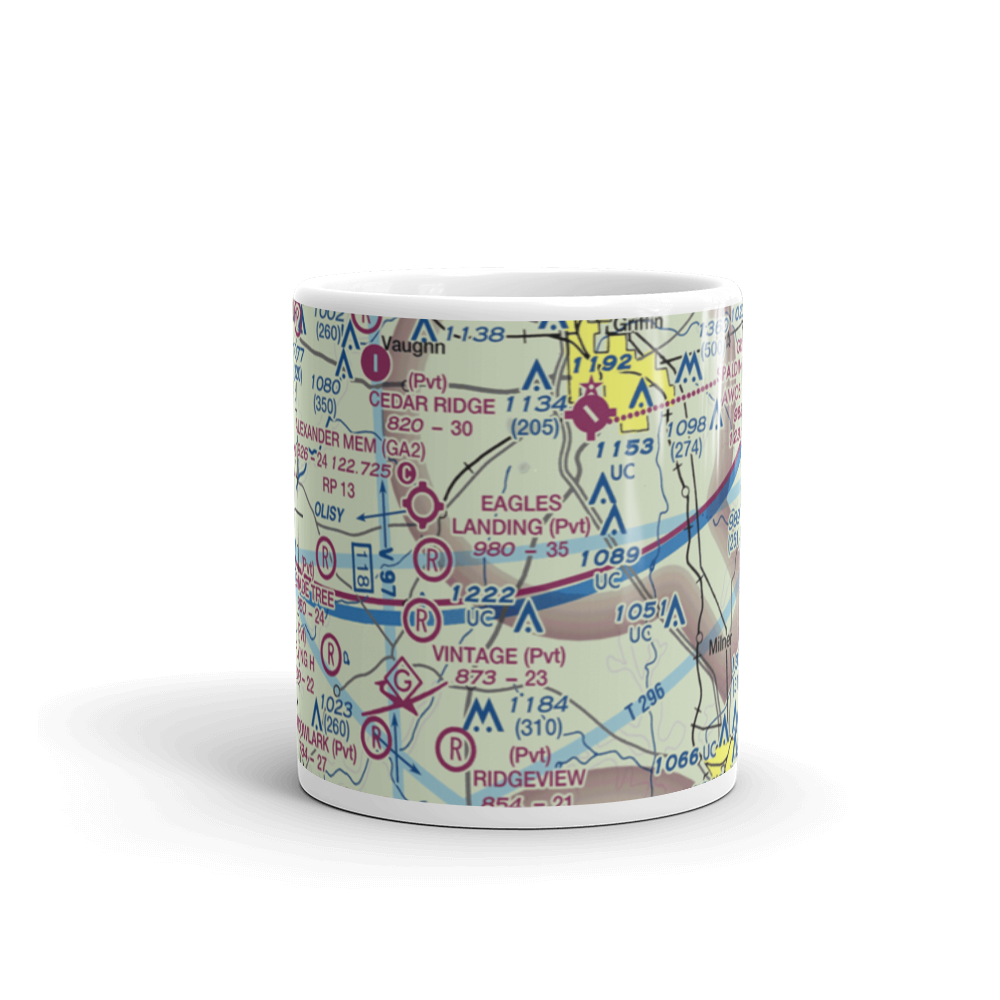 S & S Landing Strip (8GA6) VFR Sectional  Mug 