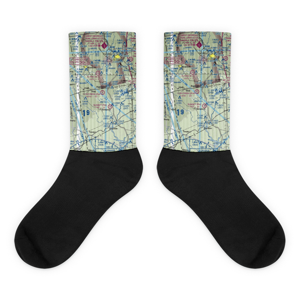 Gum Creek Airport (8GA1) VFR Sectional Socks 