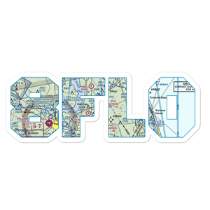 Hutson Airfield (8FL0) VFR Sectional Sticker