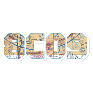 Pine View Airport (8CO9) VFR Sectional Sticker