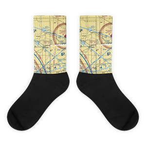 Kent Airport (8CO0) VFR Sectional Socks